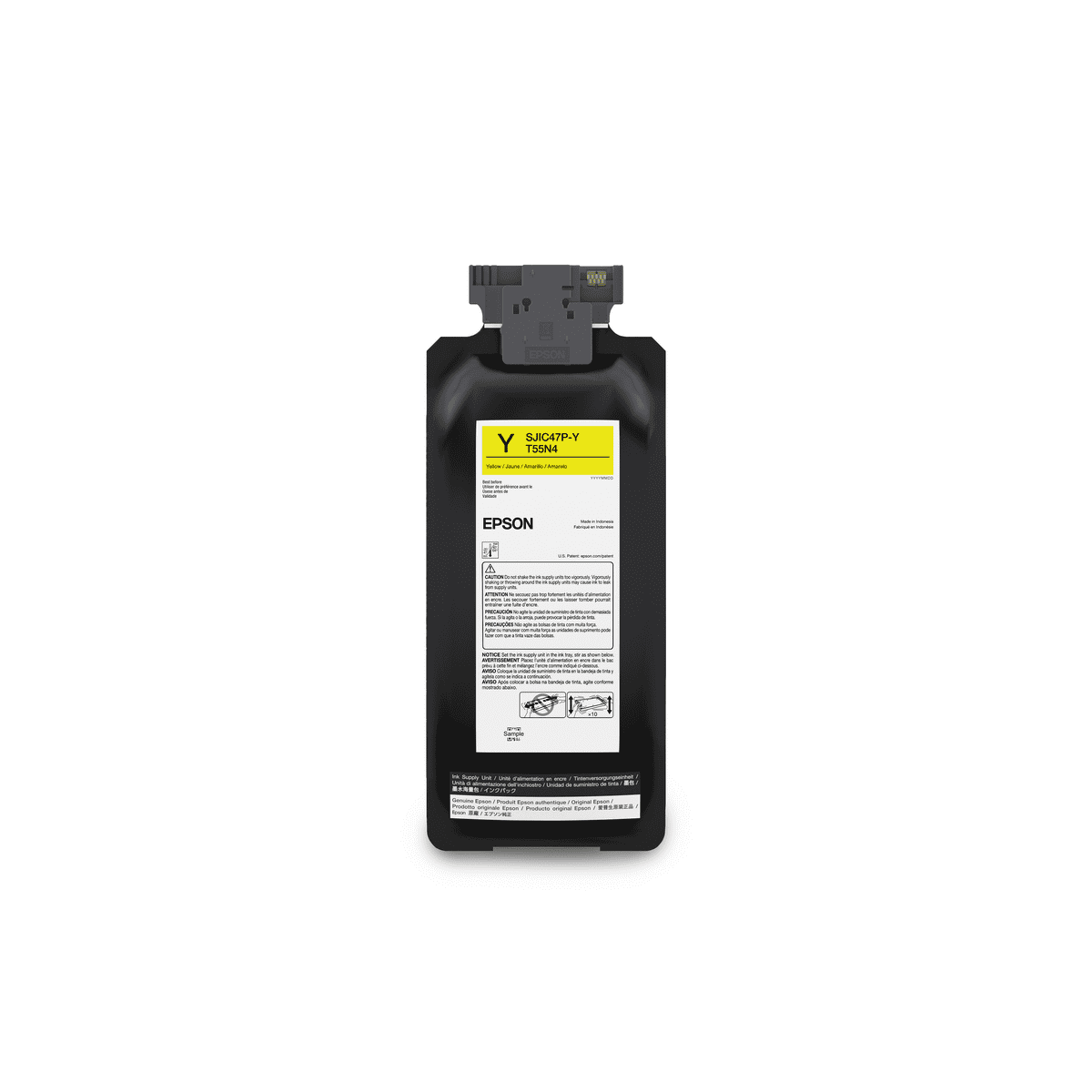 Epson SJIC47P-Y Yellow Ink Cartridge for ColorWorks&reg; C8000