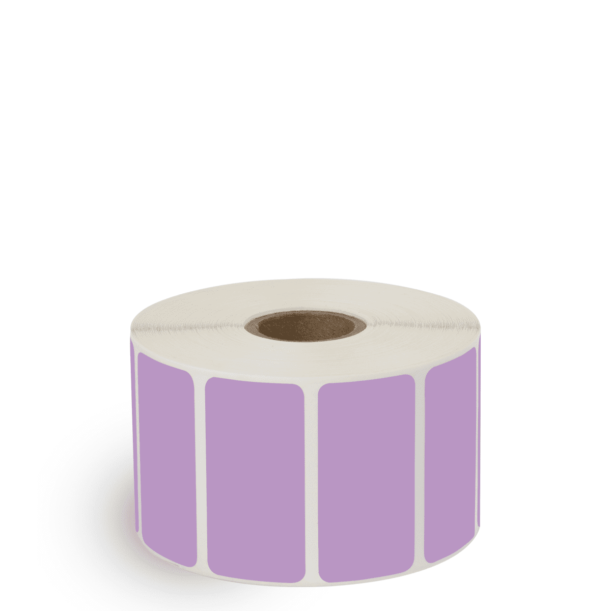 2" x 1" Grape - Thermal Transfer Labels - 1" Core - Freezer Grade Adhesive