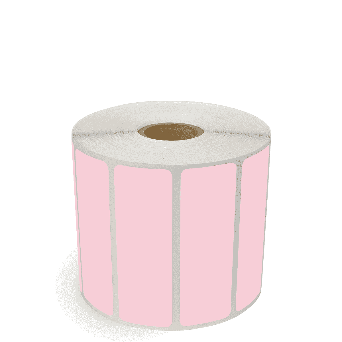 3" x 1" Pink - Thermal Transfer Labels - 1" Core - Freezer Grade Adhesive