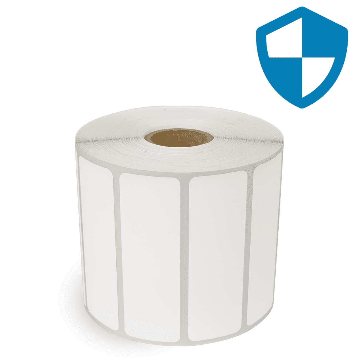 3" x 1" Top Coated - Direct Thermal Labels - 1" Core - Freezer Grade Adhesive