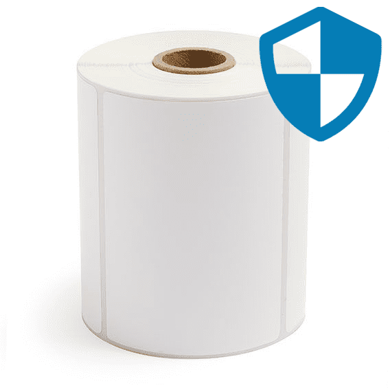 4" x 3" Top Coated - Direct Thermal Labels - 1" Core - Freezer Grade Adhesive