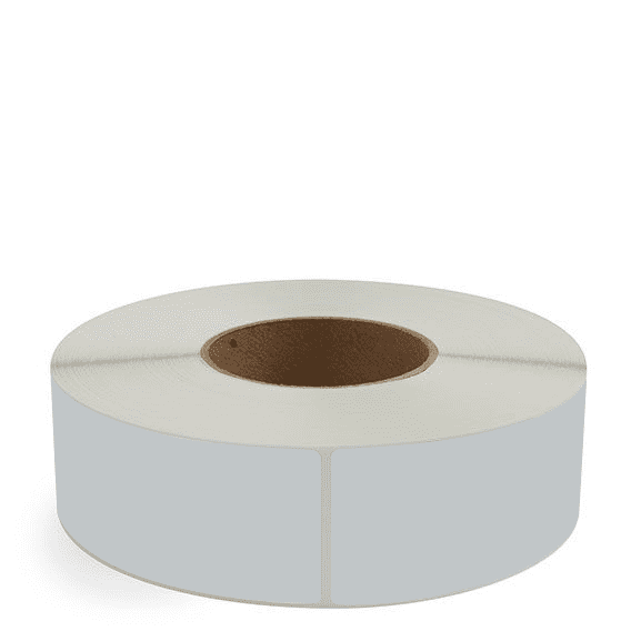 2" x 6" Gray - Thermal Transfer Labels - 3" Core - Acrylic