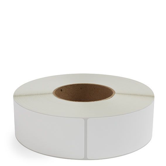 2" x 6" White - Direct Thermal Labels - 3" Core - Acrylic