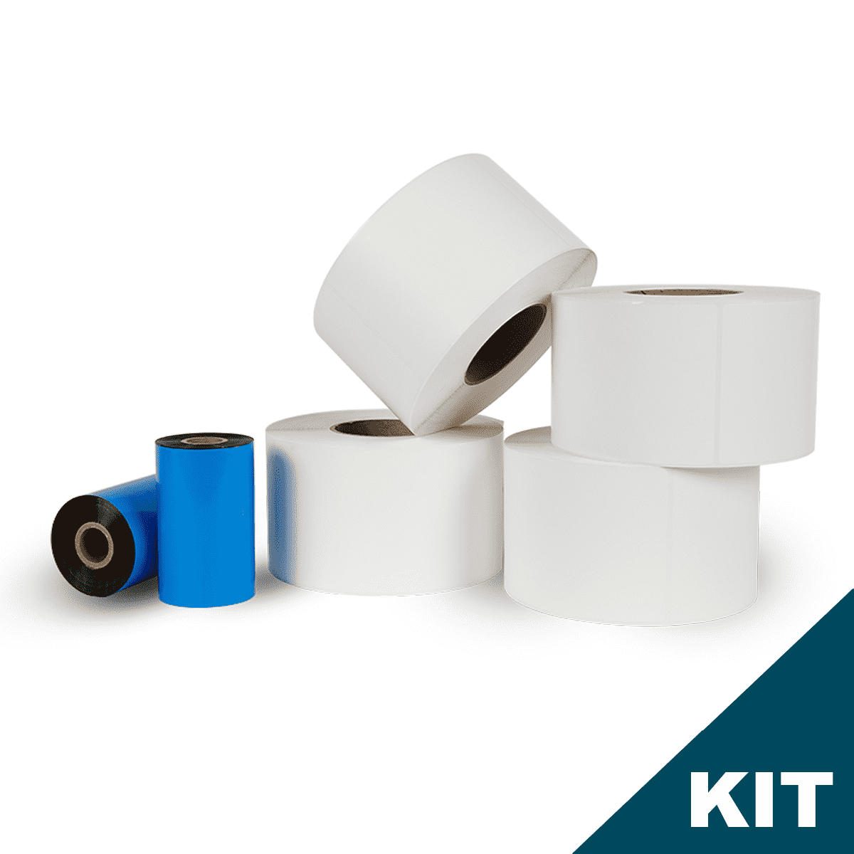 4" x 6" - Thermal Transfer Label And Ribbon Kit