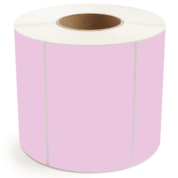 6" x 4" Purple - Thermal Transfer Labels - 3" Core