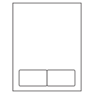 3.5" x 2"  Sheet Label