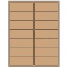 4" x 1.5"  Sheet Label