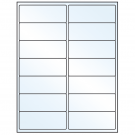 4" x 1.5"  Sheet Label