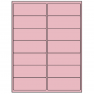 4" x 1.5"  Sheet Label