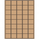 1.5" x 1.35"  Sheet Label