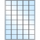 1.5" x 1.35"  Sheet Label
