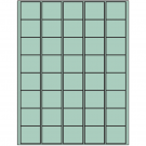 1.5" x 1.35"  Sheet Label