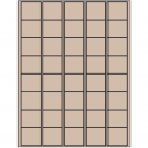 1.5" x 1.35"  Sheet Label