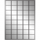 1.5" x 1.35"  Sheet Label