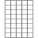 1.5" x 1.35"  Sheet Label