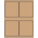 4" x 4.5"  Sheet Label