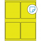 4" x 4.5"  Sheet Label