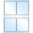 4" x 4.5"  Sheet Label