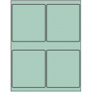 4" x 4.5"  Sheet Label