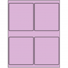 4" x 4.5"  Sheet Label