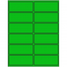 4" x 1.625"  Sheet Label