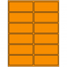 4" x 1.625"  Sheet Label