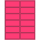 4" x 1.625"  Sheet Label