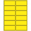 4" x 1.625"  Sheet Label