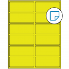 4" x 1.625"  Sheet Label