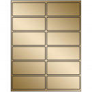 4" x 1.625"  Sheet Label