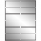 4" x 1.625"  Sheet Label