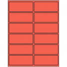 4" x 1.625"  Sheet Label