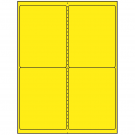 4" x 5"  Sheet Label