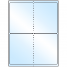 4" x 5"  Sheet Label