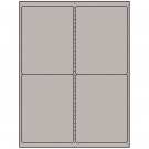 4" x 5"  Sheet Label