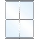 4" x 5"  Sheet Label