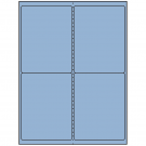 4" x 5"  Sheet Label