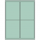 4" x 5"  Sheet Label