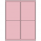 4" x 5"  Sheet Label