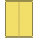 4" x 5"  Sheet Label