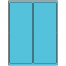 4" x 5"  Sheet Label