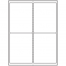 4" x 5"  Sheet Label