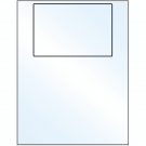 6" x 4"  Sheet Label