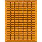 1" x 0.375"  Sheet Label