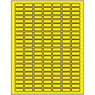 1" x 0.375"  Sheet Label