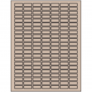 1" x 0.375"  Sheet Label