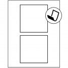 4.5" x 4.5"  Sheet Label