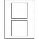4.5" x 4.5"  Sheet Label
