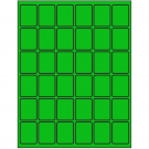 1.25" x 1.625"  Sheet Label