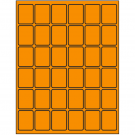 1.25" x 1.625"  Sheet Label